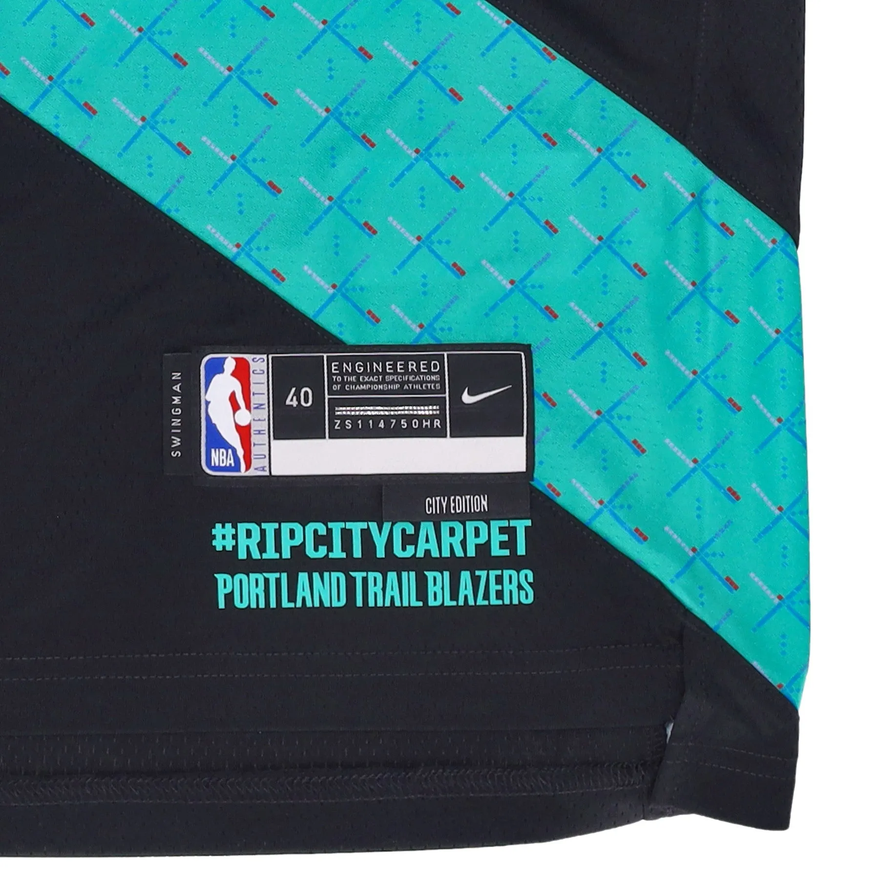 Basketball Men's Nba City Edition 22 Dri-fit Swingman Jersey No 0 Damian Lillard Portland Black/new Green