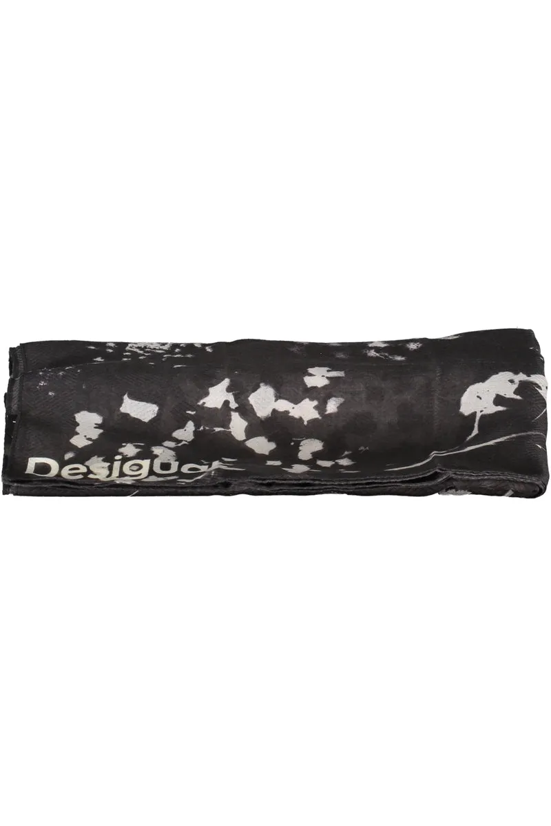 Black Desigual Women's Scarf