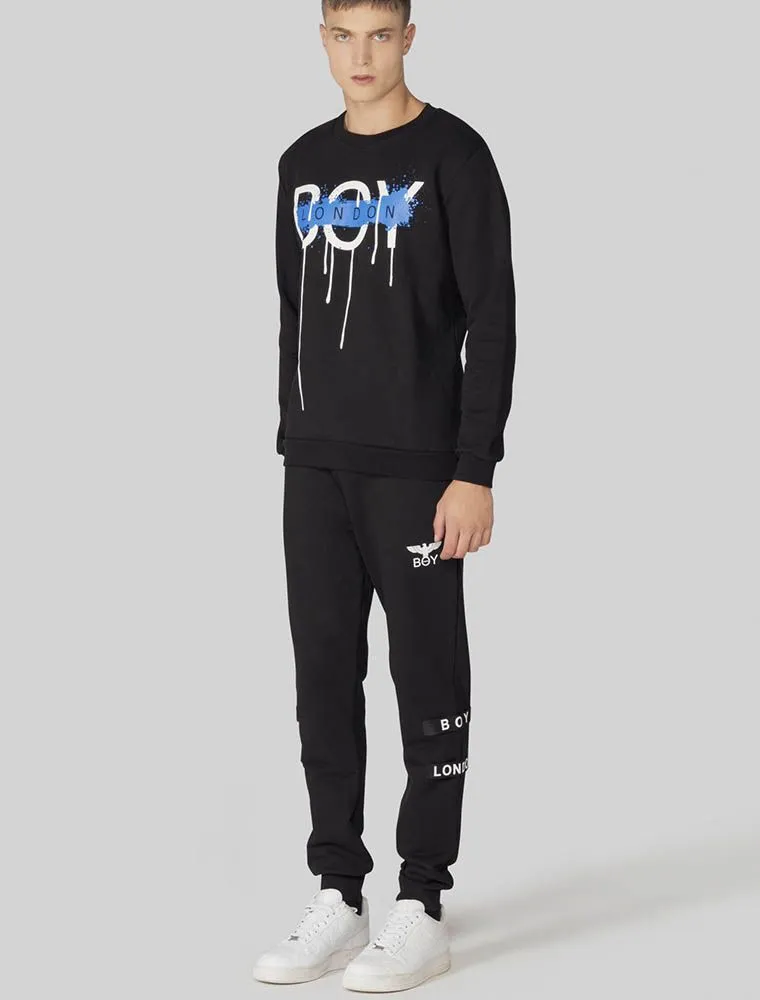 Boy London Black Fleece Top