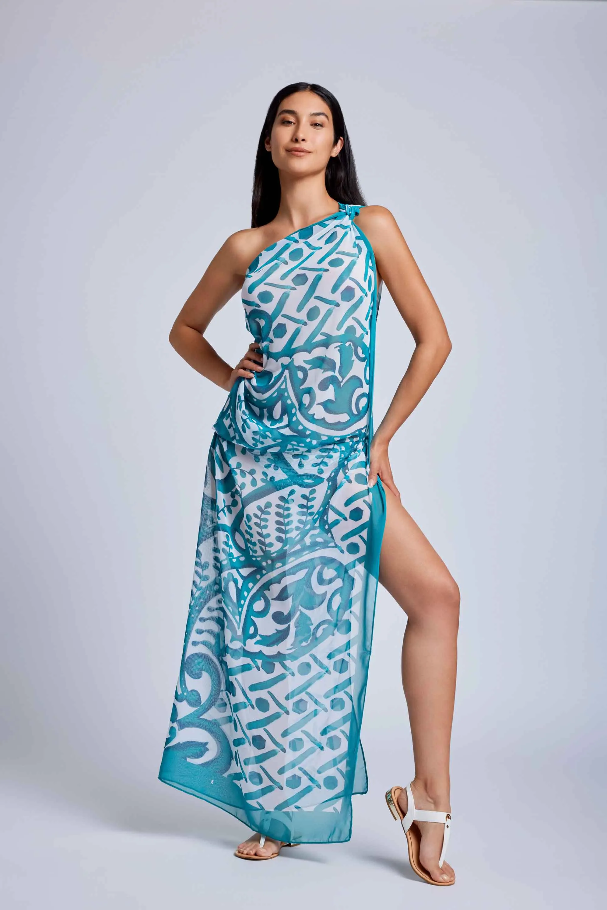 Emerald Pareo Scarf