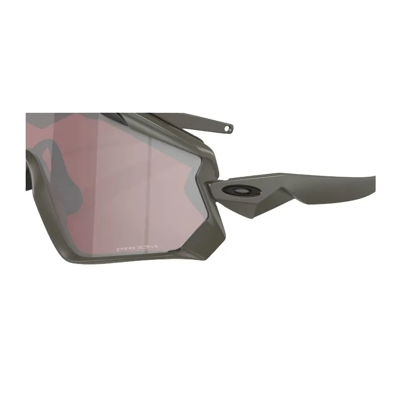 Oakley WIND JACKET 2.0 Sunglasses in Matte Olive Color, Category 3