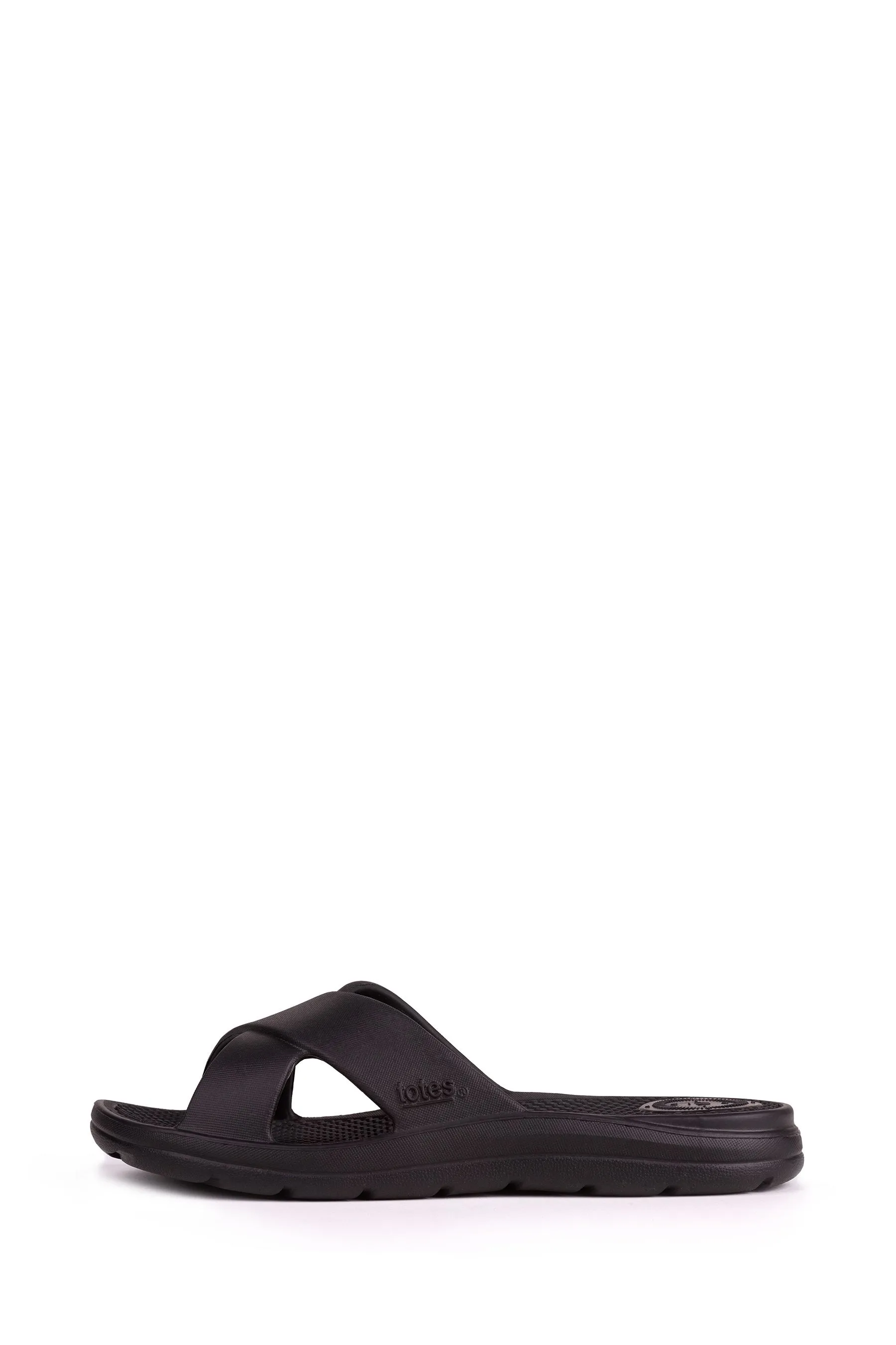 Totes Bounce Cross Slides Sandals